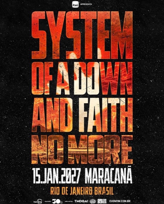 System of a Down y Faith No More anuncian concierto en Brasil